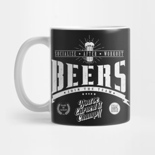 Team Beers (White) Mug